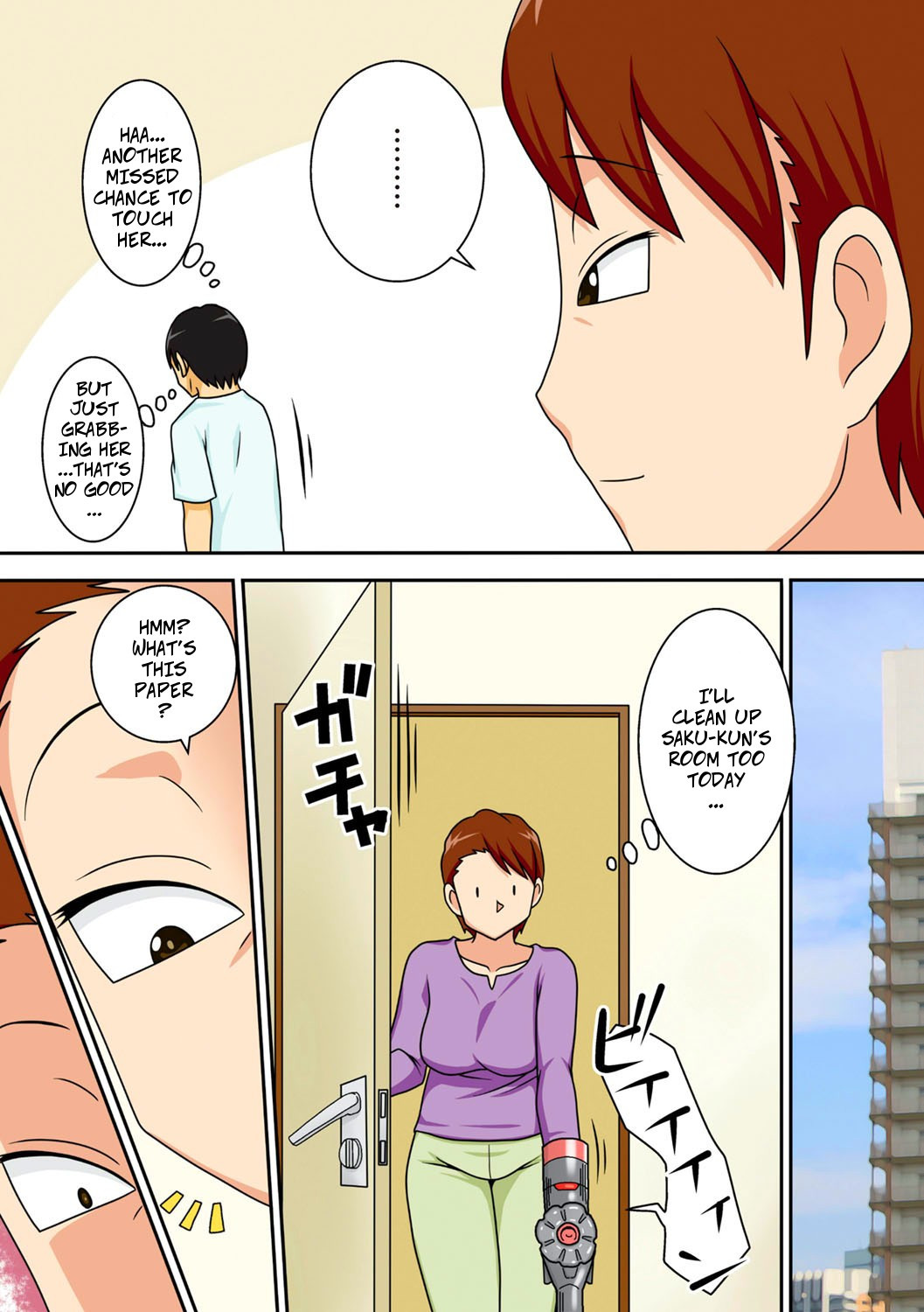 Hentai Manga Comic-Shy Nephew Wants to Fuck Auntie-Read-9